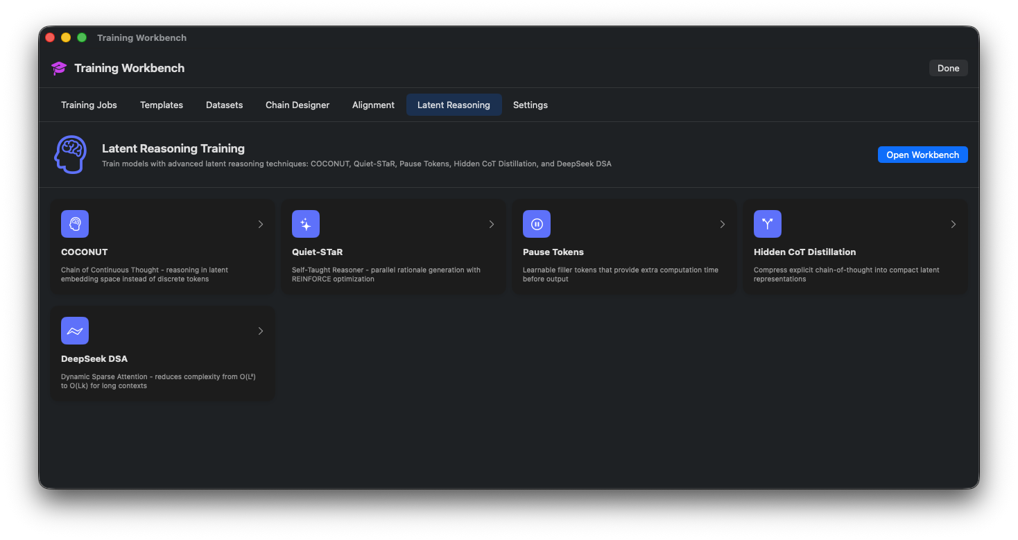Training Workbench 9